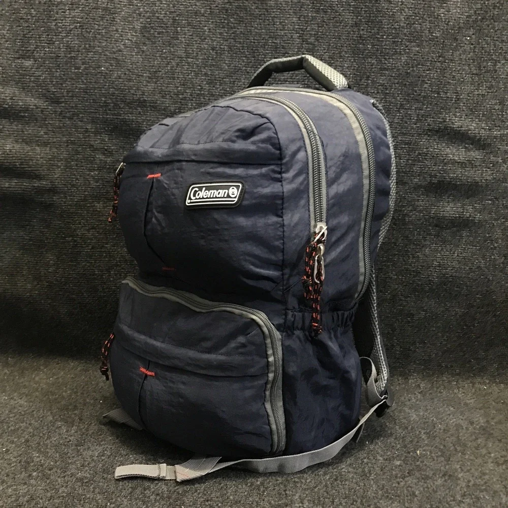 COLEMAN 22098-Navy Blue Outdoor  Equipment 100% Polyester Hiking Travel BackPack